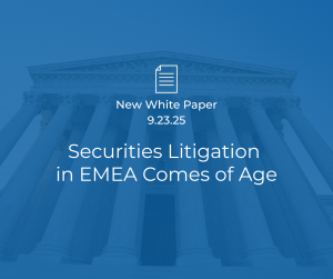 This image is a graphic depicting the name of the white paper it is promoting